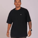 La 8 - Remera Negra (Ro)