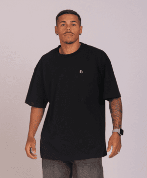La 8 - Remera Negra (Ro)